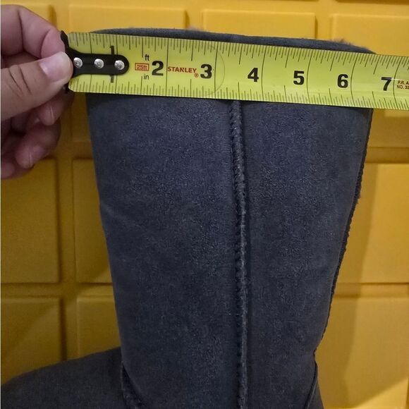 BEARPAW  WOMEN'S PURPLE SUEDE SHEEPSKIN/WOOL LINED WINTER BOOTS SNOWSIZE 6 - Picture 7 of 7